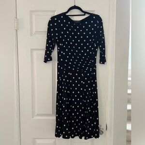 Ralph Lauren, Polka-dot, black and white, Size 4